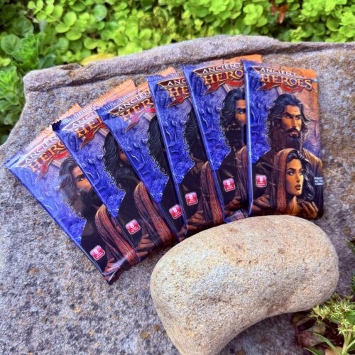 Set 2 - Ancient Heroes Trading Cards – 6 Packs! (Complete Foil Set)