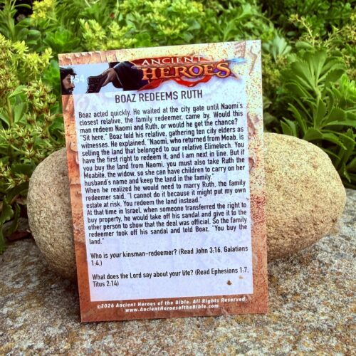 Set 2 - Ancient Heroes Trading Cards – Complete Set/Hard Slider Box - Image 7