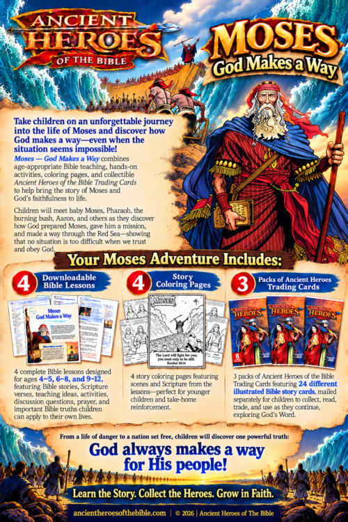 Moses - God Makes A Way - Bible Lessons